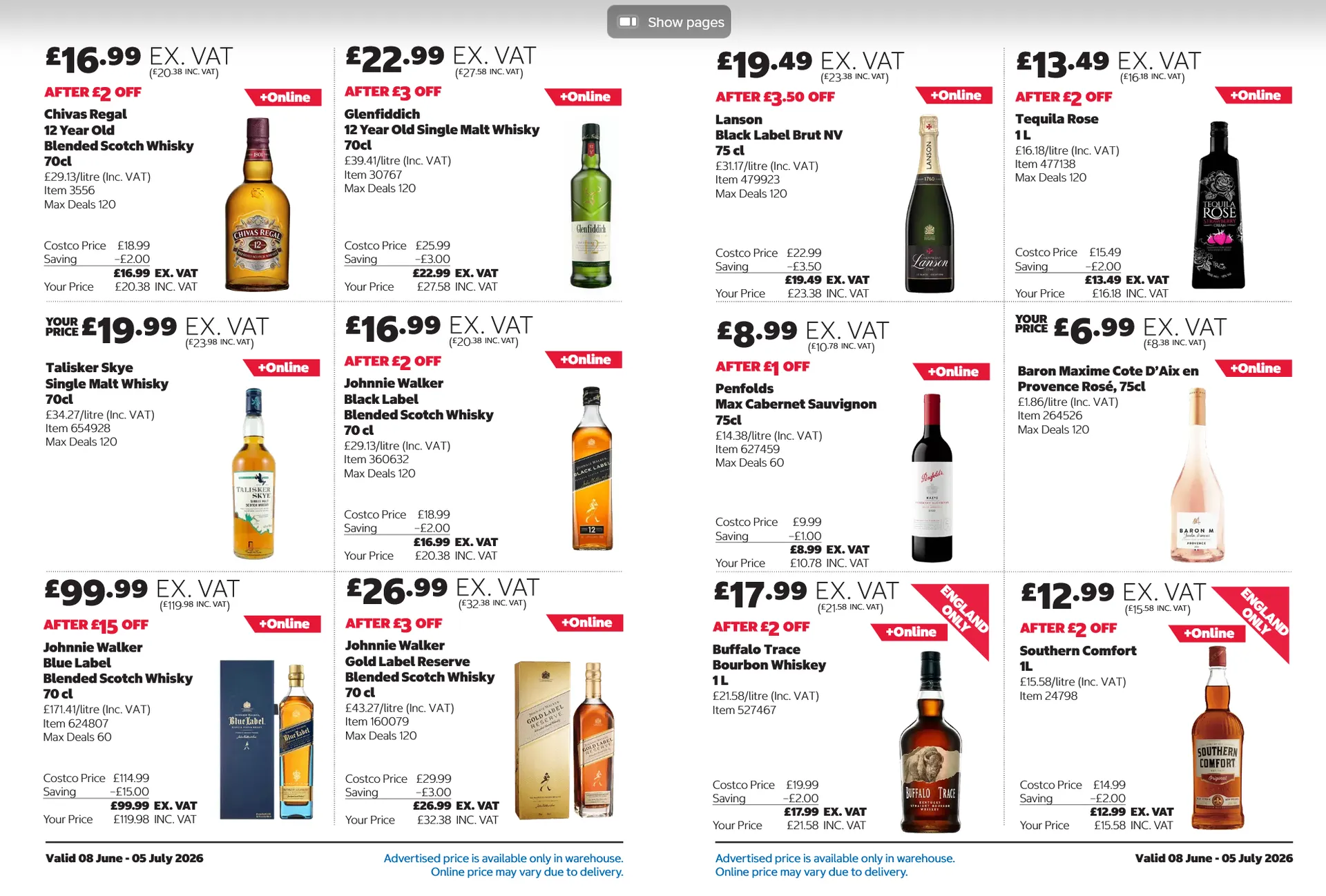 Costco Offers from 22 June to 5 July 2026 - Catalogue Page 13