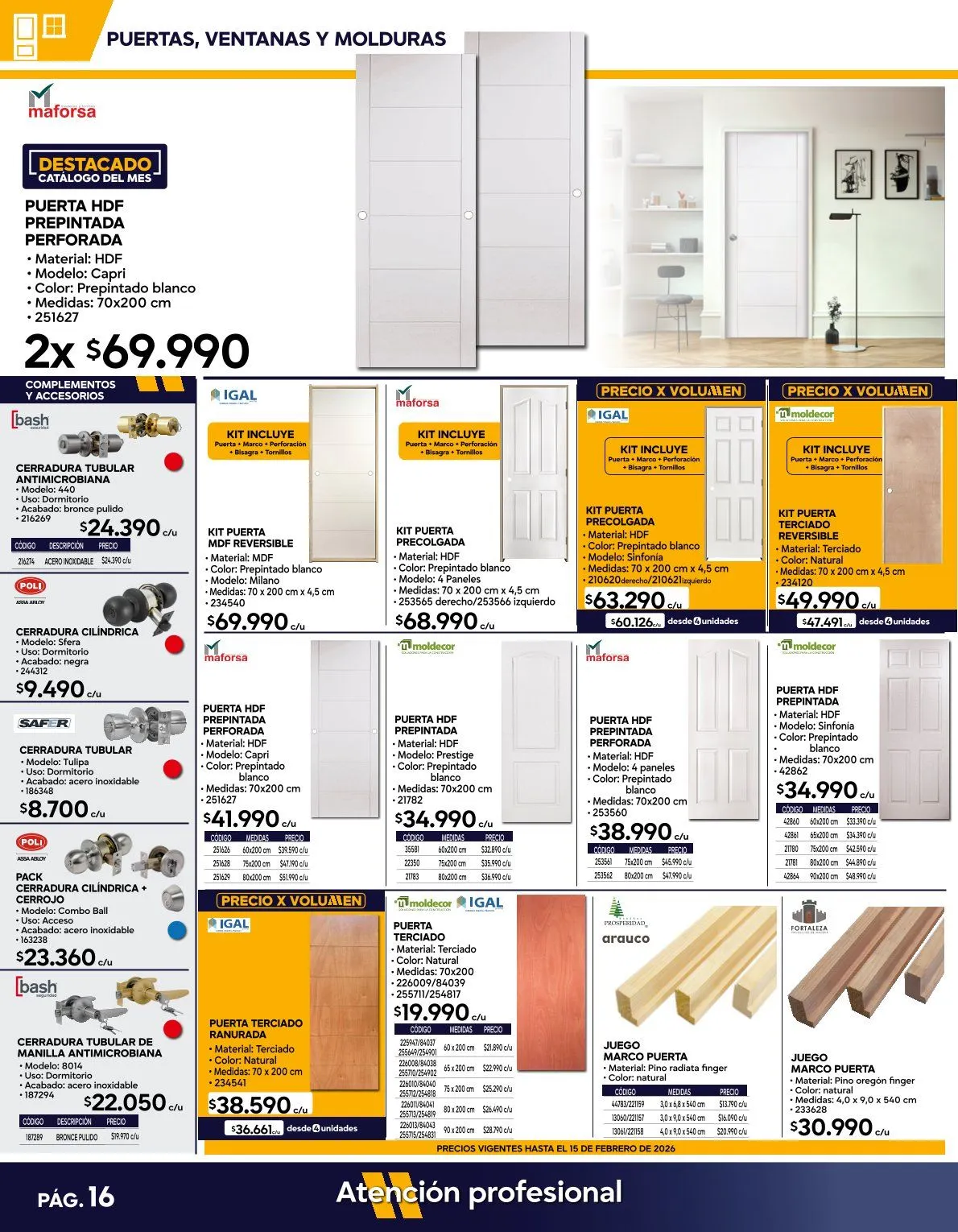 Catálogo de Ofertas en Construmart 25 de febrero al 28 de febrero 2026 - Página 16