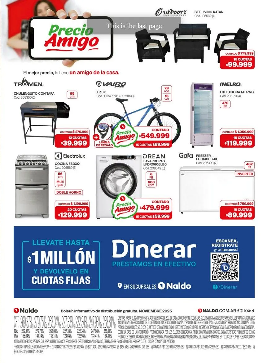 Ofertas de NALDO Ofertas 11 de noviembre al 30 de noviembre 2025 - Página 16 del catálogo