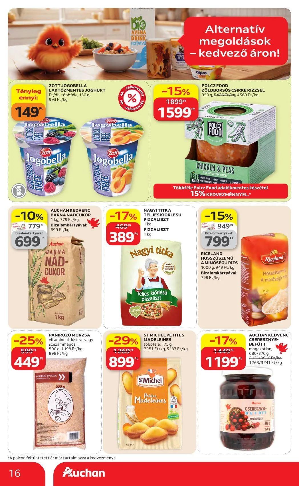 Katalógus  Auchan április 23.-tól április 29.-ig 2026. - Oldal 16