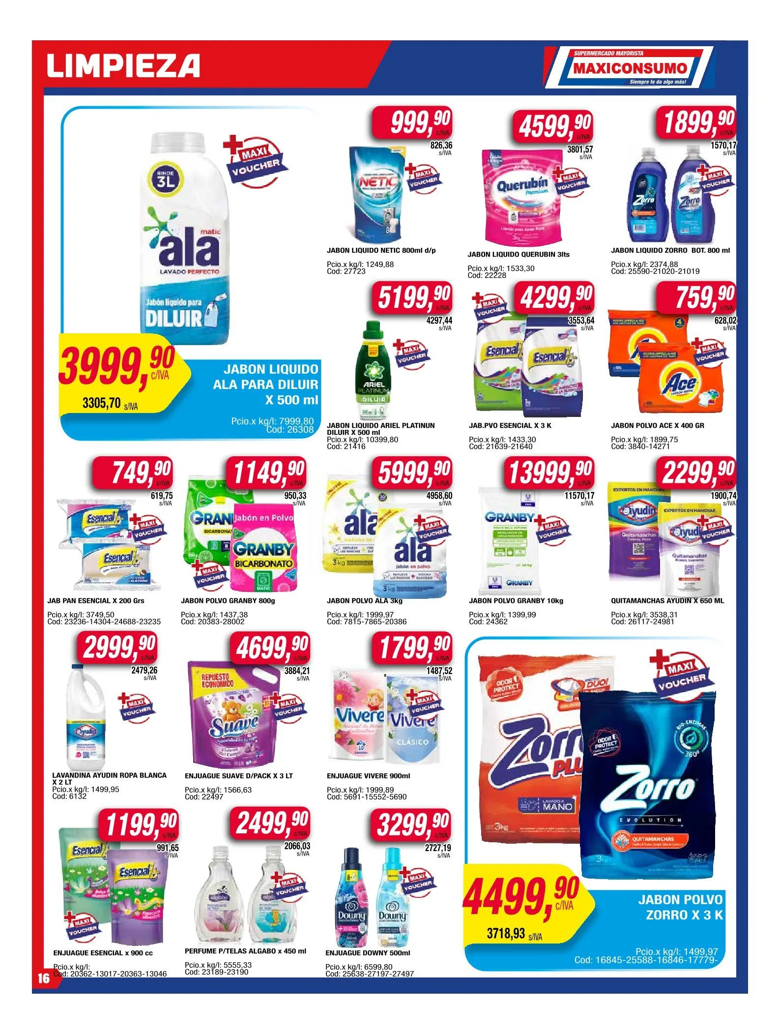 Ofertas de Maxiconsumo Ofertas 12 de mayo al 18 de mayo 2025 - Página 16 del catálogo