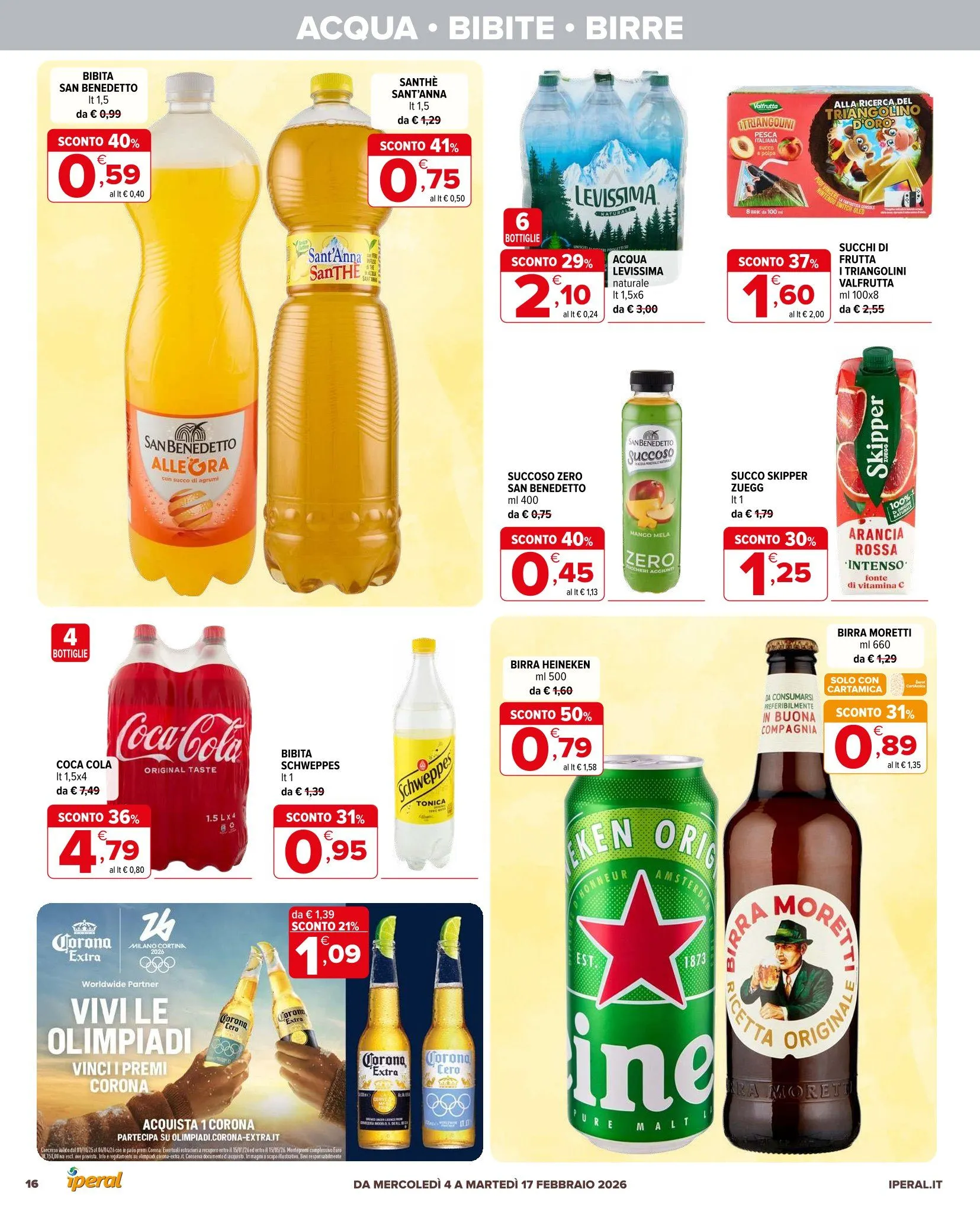Volantini Iperal da 4 febbraio a 17 febbraio di 2026 - Pagina del volantino 16