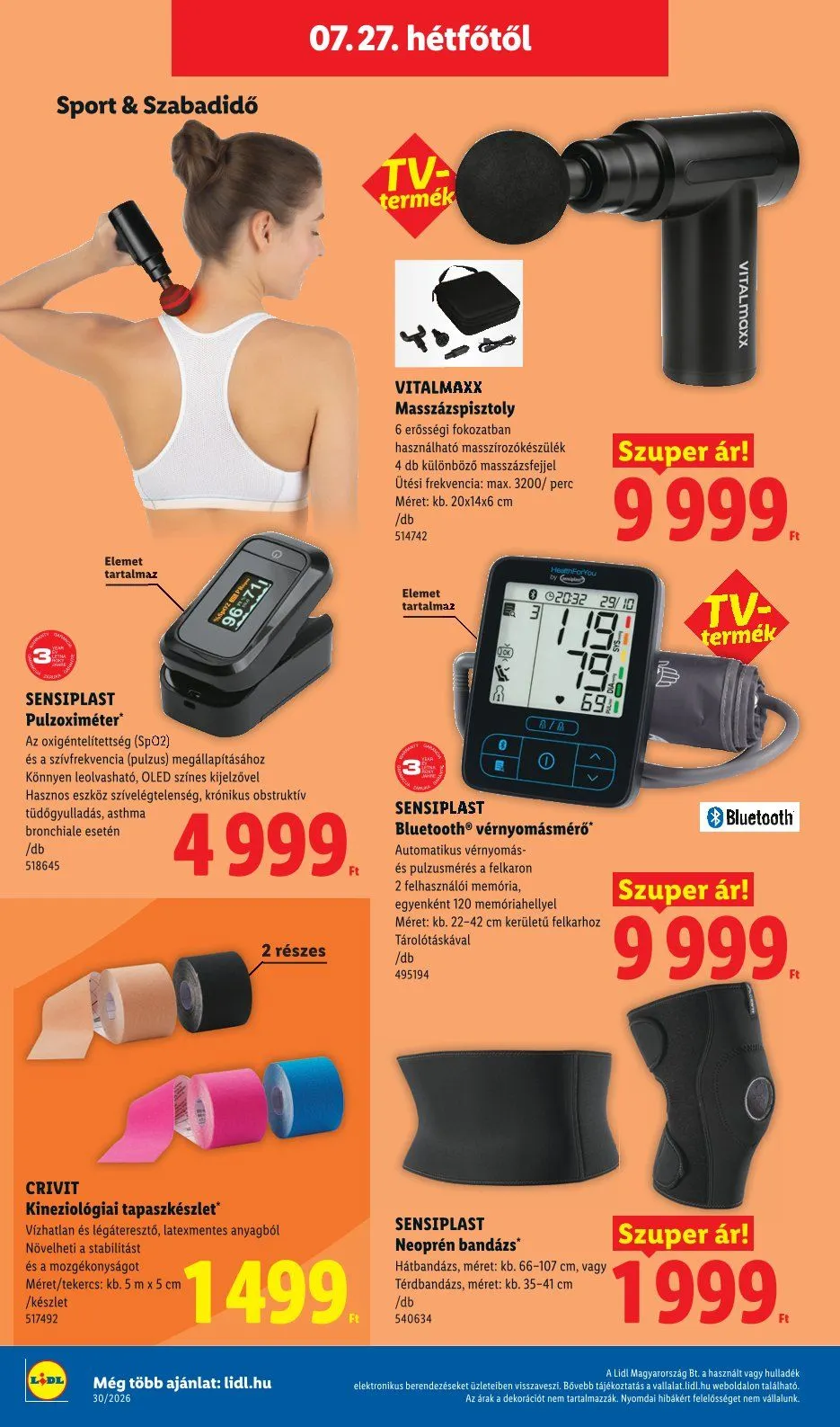 Katalógus Lidl legfrissebb ajánlatai július 23.-tól július 23.-ig 2026. - Oldal 16