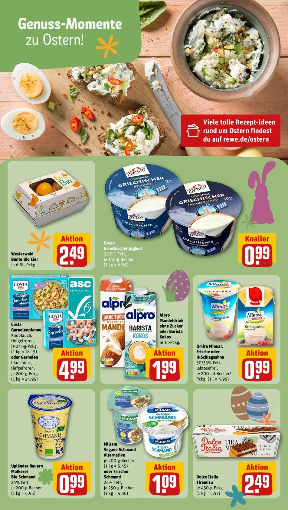 REWE Prospekt von 7. April bis 13. April 2025 - Prospekt seite 16