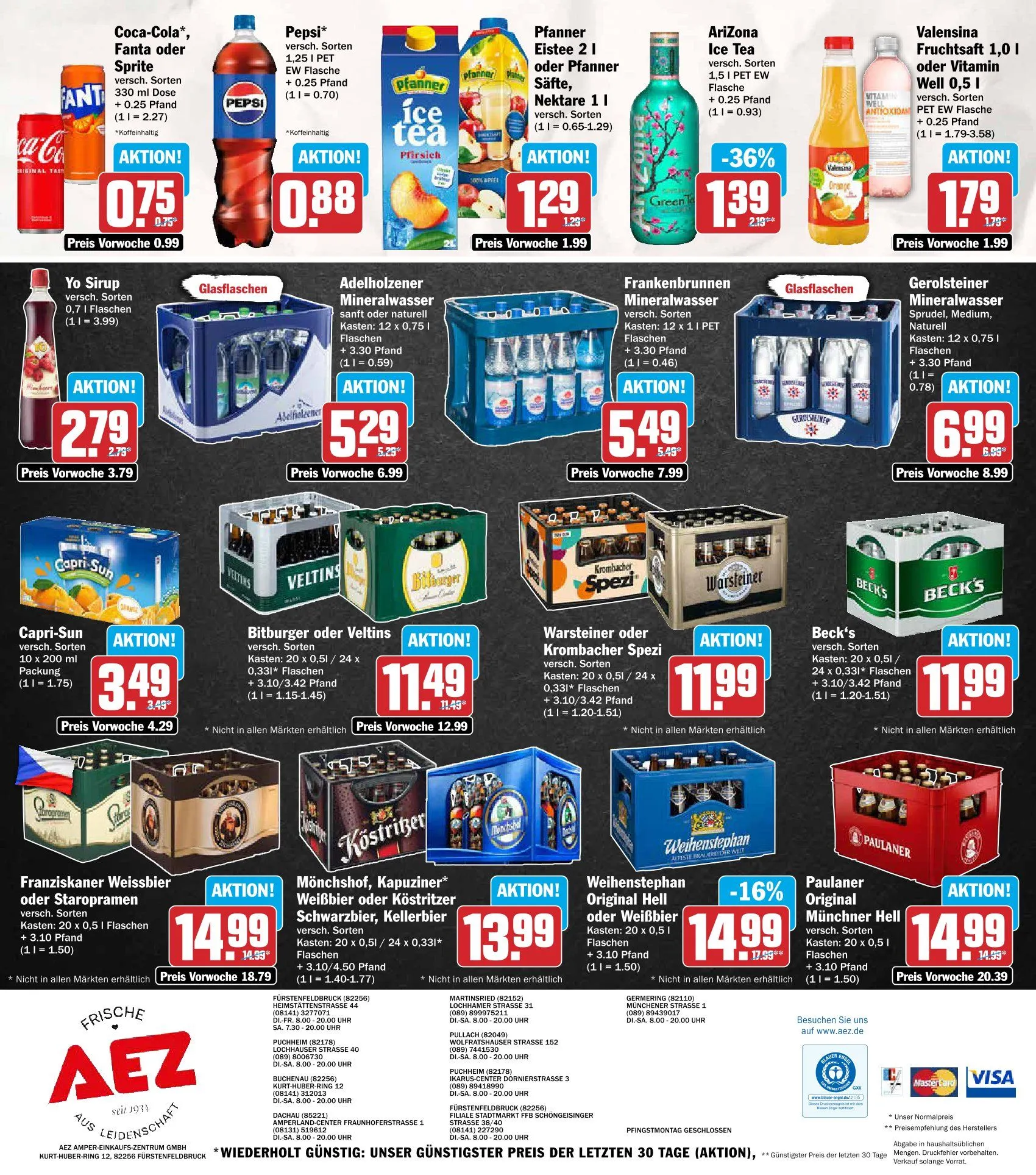  AEZ Angebote von 26. Mai bis 30. Mai 2026 - Prospekt seite 16