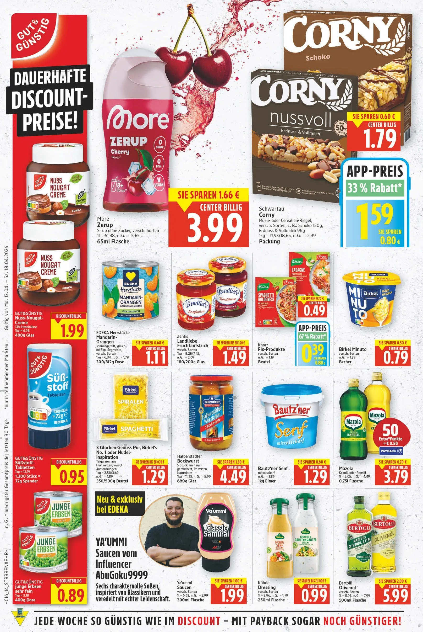 Edeka Angebote von 13. April bis 19. April 2026 - Prospekt seite 16