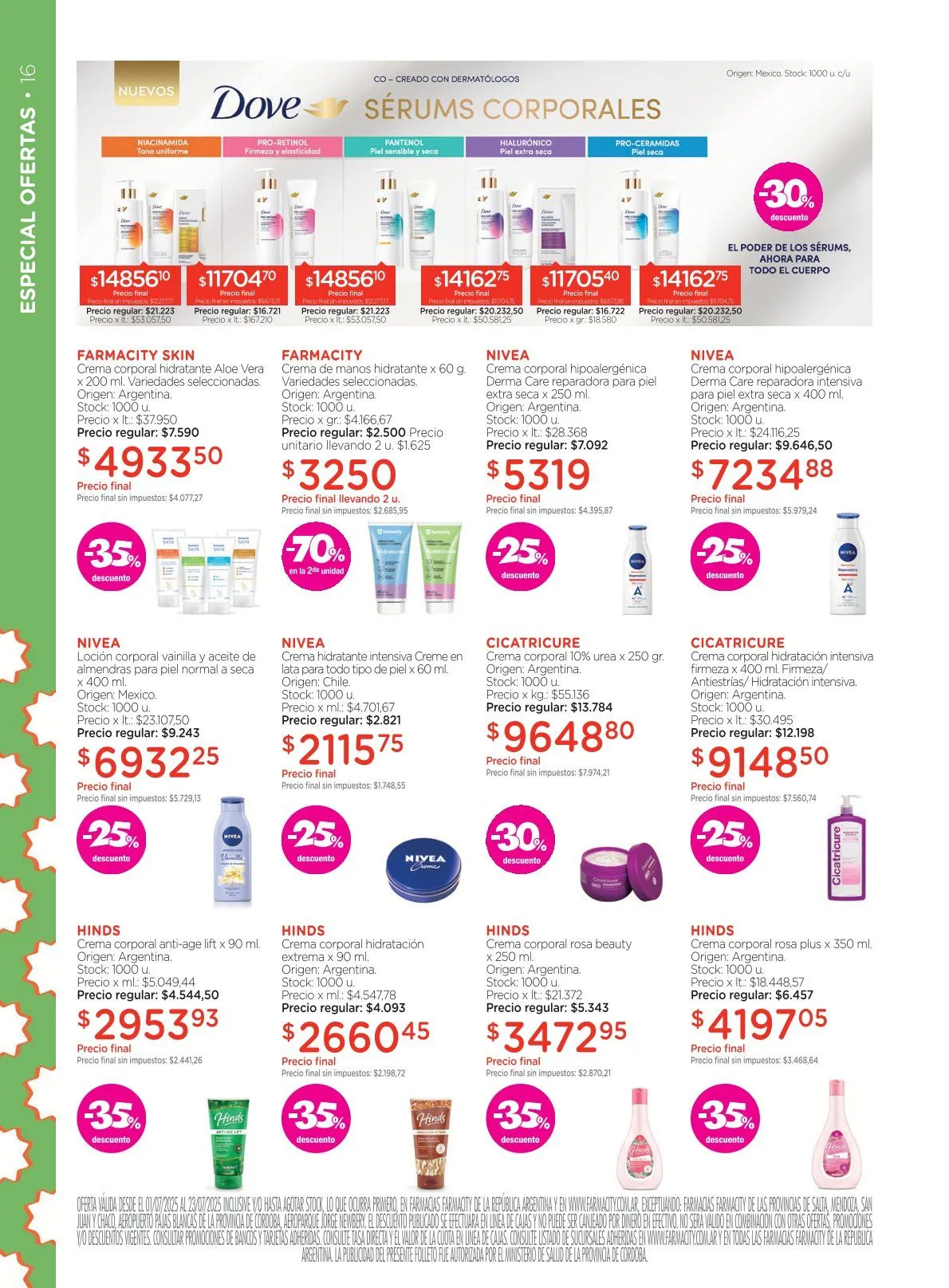 Ofertas de Catálogo mensual 1 de julio al 23 de julio 2025 - Página 16 del catálogo