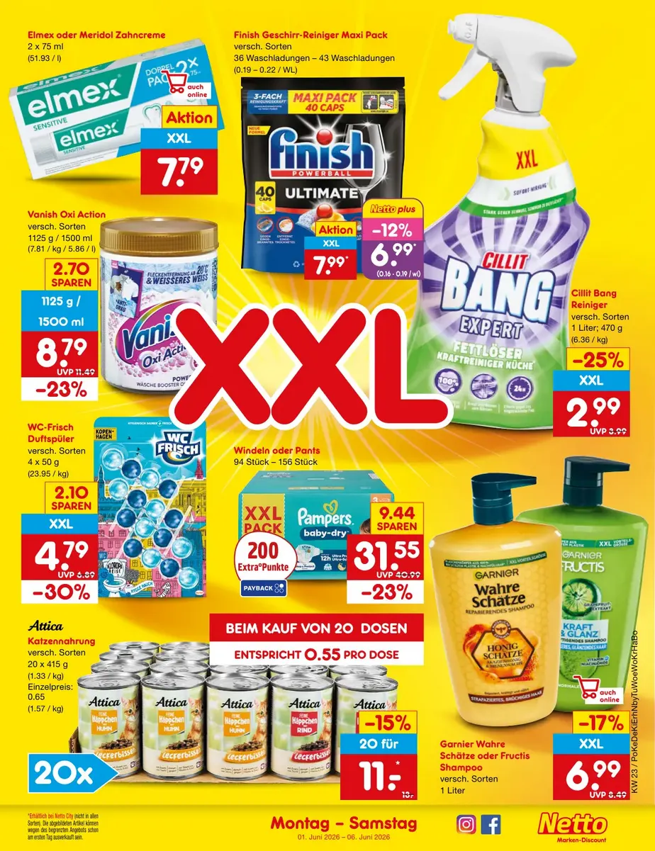 Netto Marken-Discount folders van 1 juni tot 9 juni 2026 - Folder pagina 16