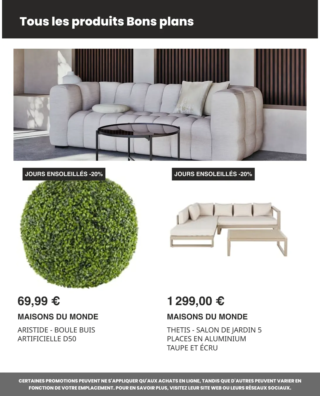 Catalogues Maisons du Monde du 11 juin au 25 juin 2026 - Catalogue page 16