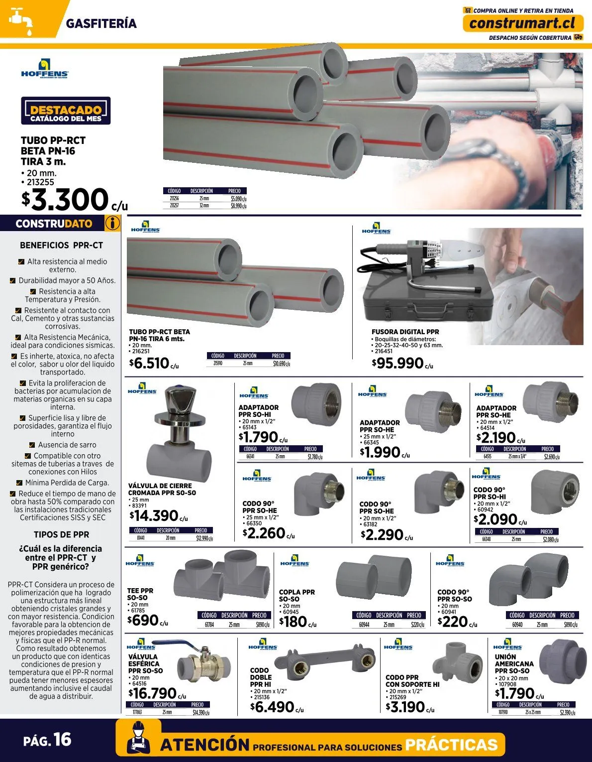 Catálogo de Construmart Ofertas 1 de abril al 1 de mayo 2025 - Página 16