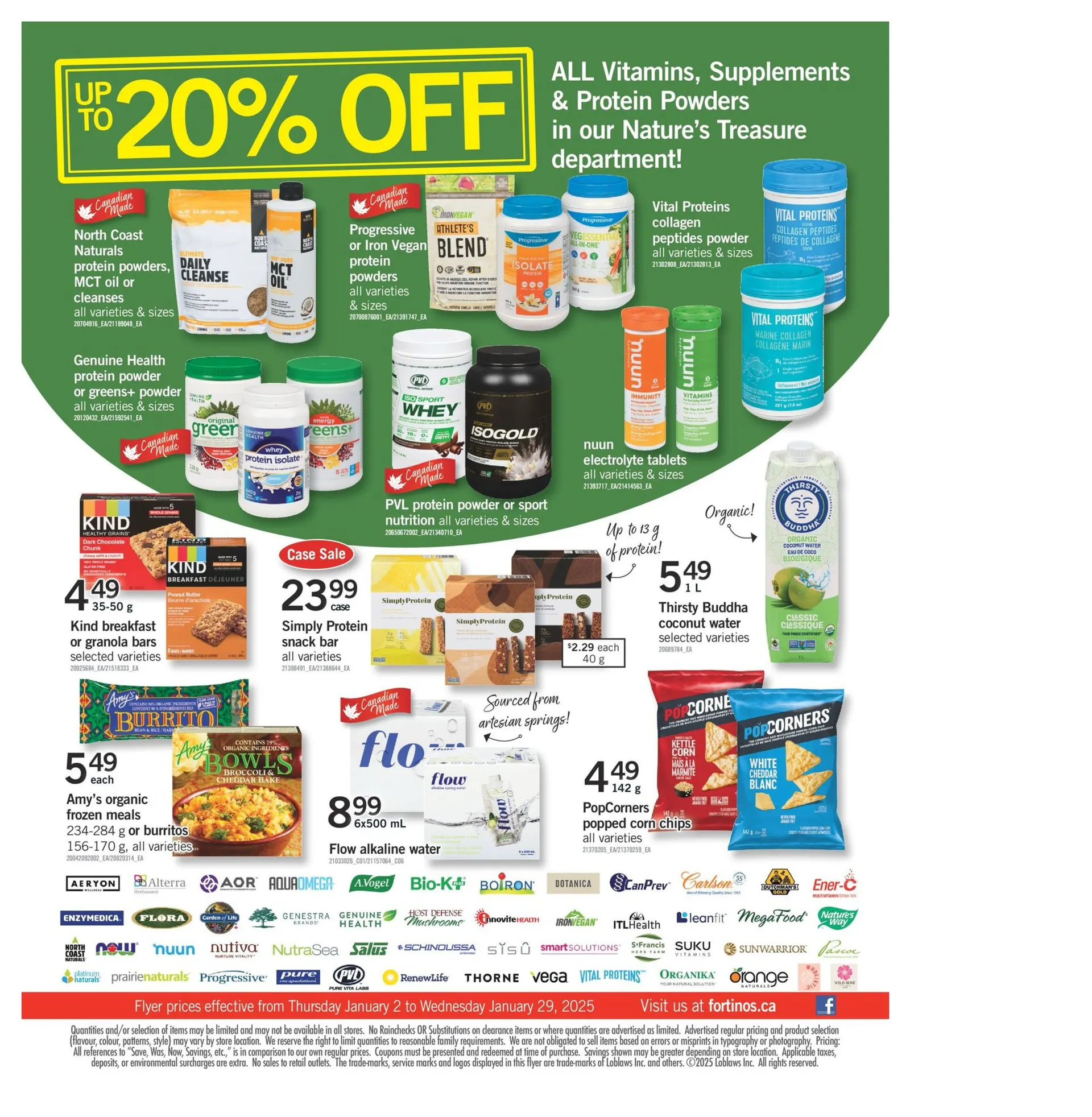 Fortinos Sales from January 9 to January 15 2025 - flyer page 16