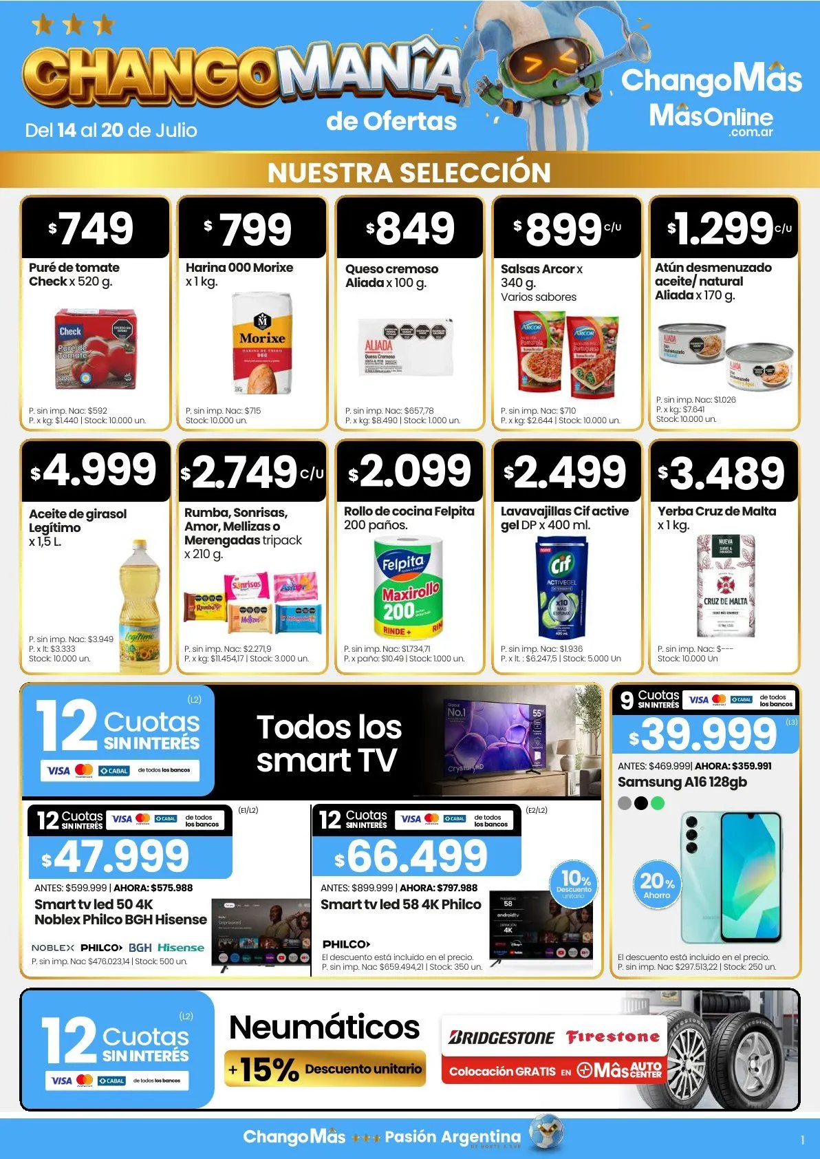 Ofertas de Changomas  Ofertas 14 de julio al 20 de julio 2026 - Página 16 del catálogo
