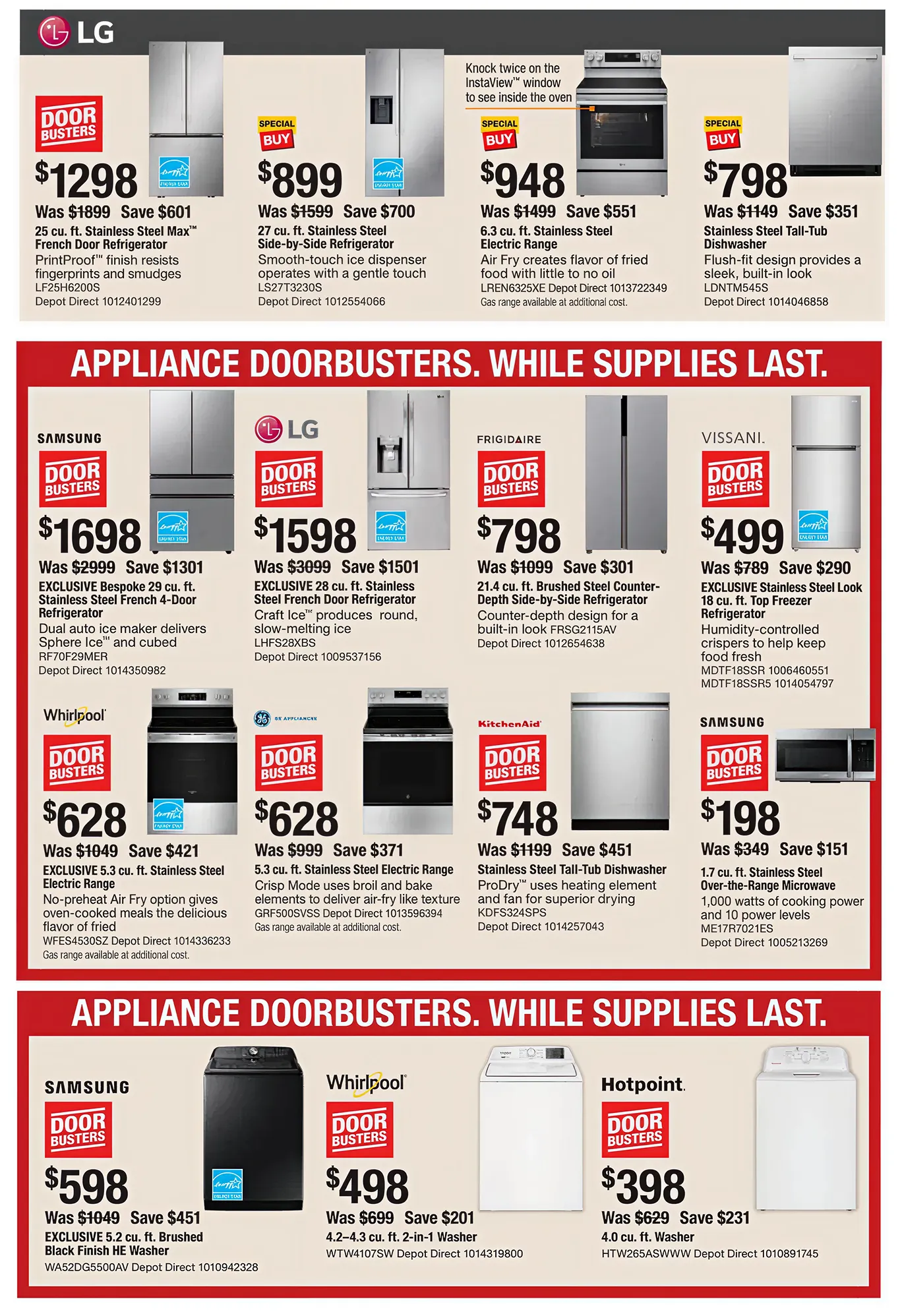 Weekly promotion Home Depot Black Friday spanning from November 27 to December 3 2025 - Page 15 for Catalogue 365
