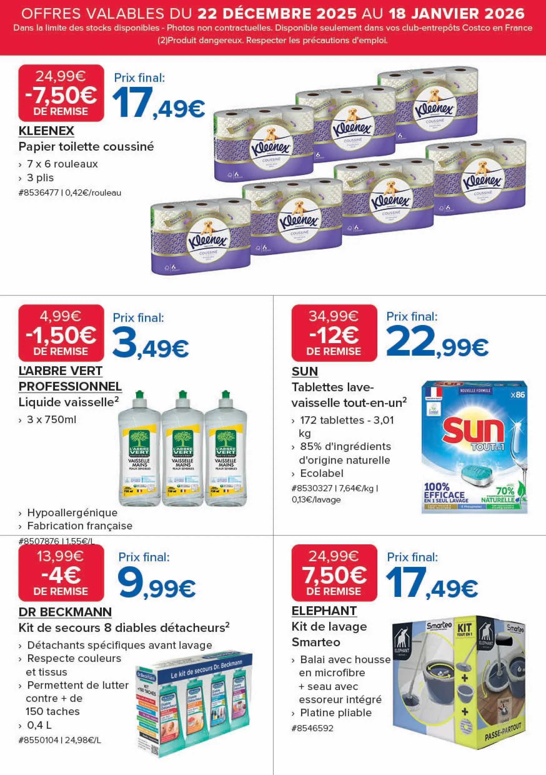 Costco Catalogue du 22 décembre au 18 janvier 2026 - Catalogue page 16