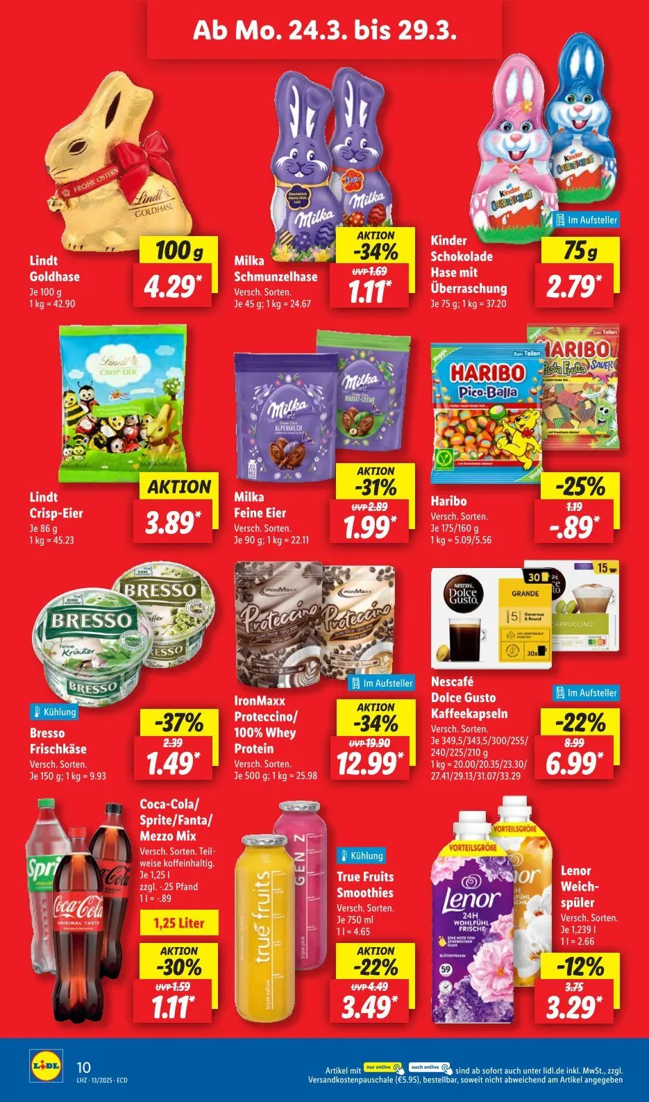 Lidl Prospekt von 24. März bis 29. März 2025 - Prospekt seite 16