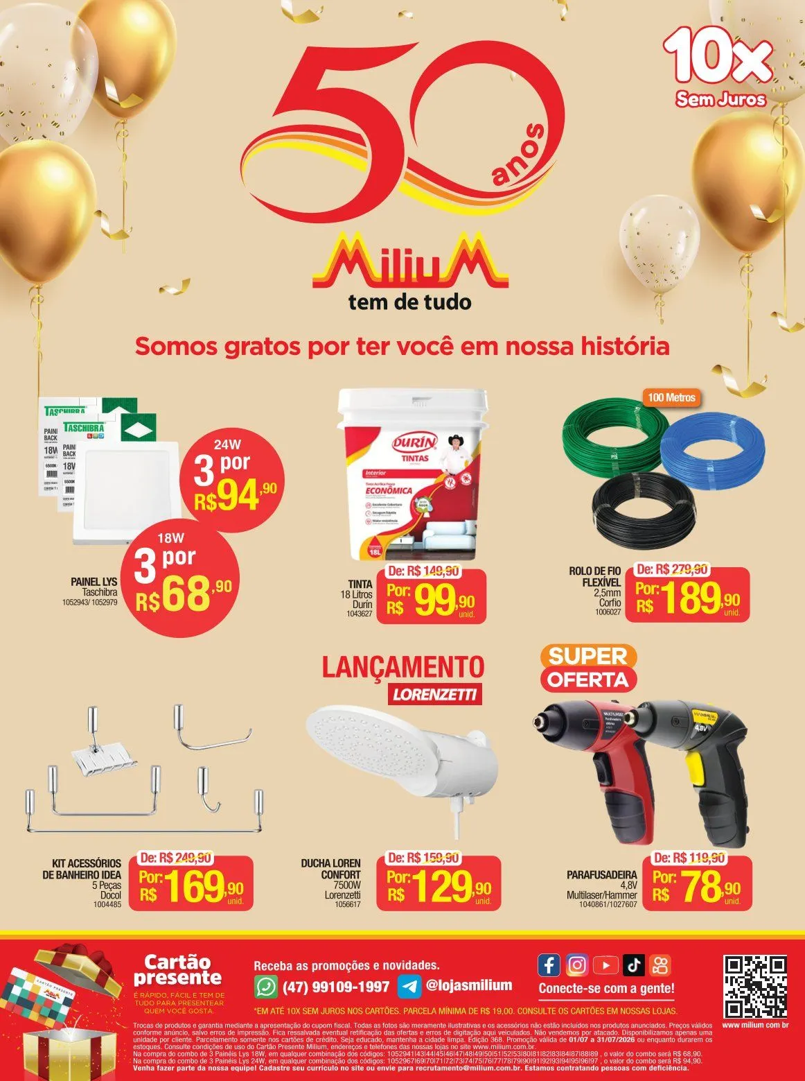 Encarte de Encarte 1 de julho até 31 de julho 2026 - Pagina 16
