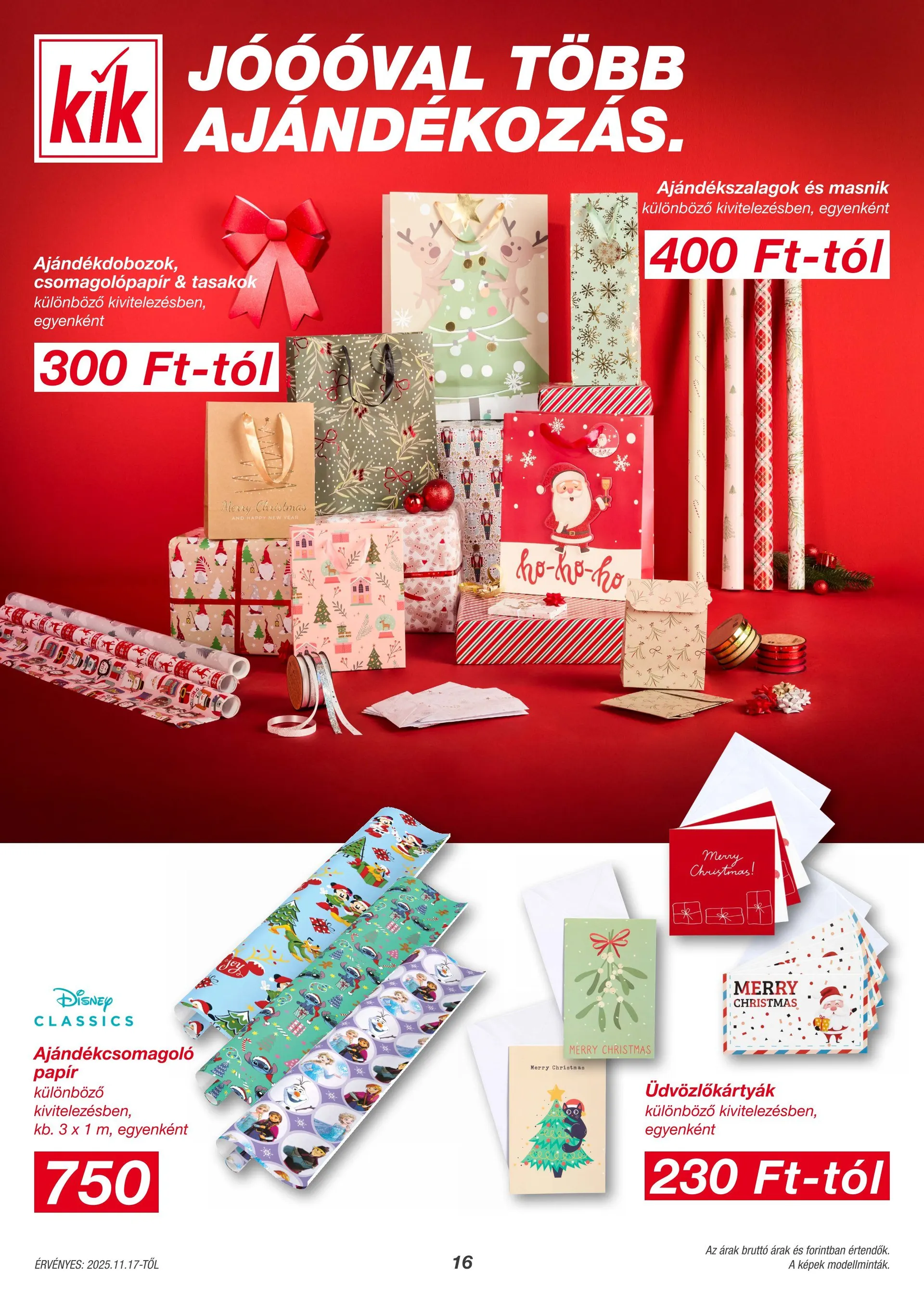 Katalógus Kik legfrissebb ajánlatai november 14.-tól december 29.-ig 2025. - Oldal 16