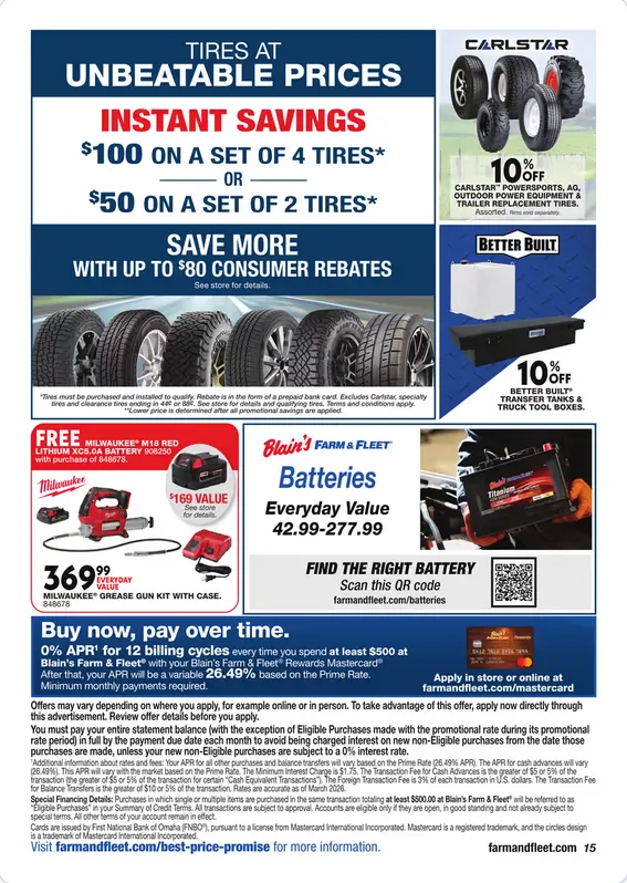 Weekly ad Blain's Farm & Fleet Sales from March 26 to April 6 2026 - Page 16