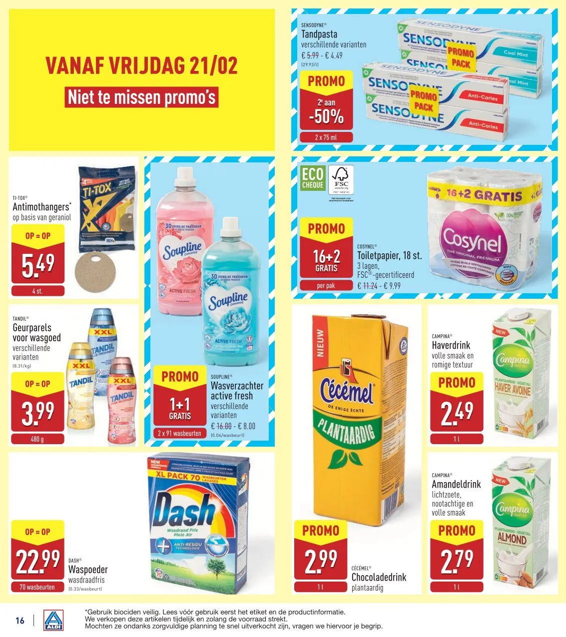 ALDI Folder van 17 februari tot 22 februari 2025 - folder pagina 16