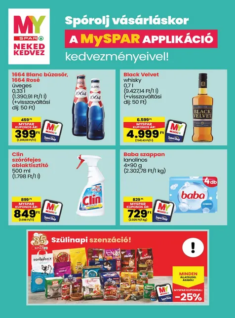 Katalógus SPAR legfrissebb ajánlatai január 15.-tól január 21.-ig 2026. - Oldal 16