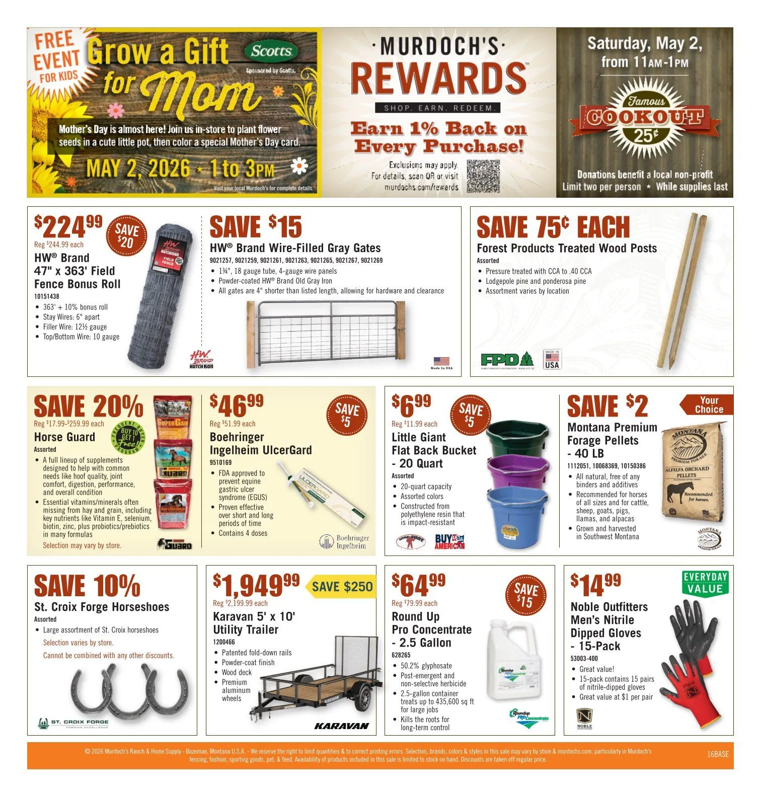 Weekly ad Murdoch’s Sales from April 29 to May 5 2026 - Page 16