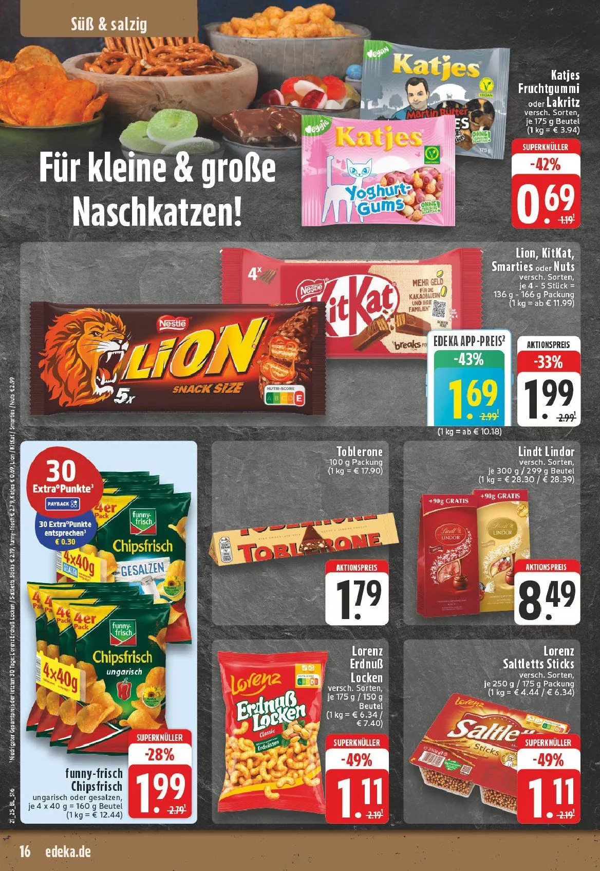 Edeka Prospekt von 19. Mai bis 24. Mai 2025 - Prospekt seite 16