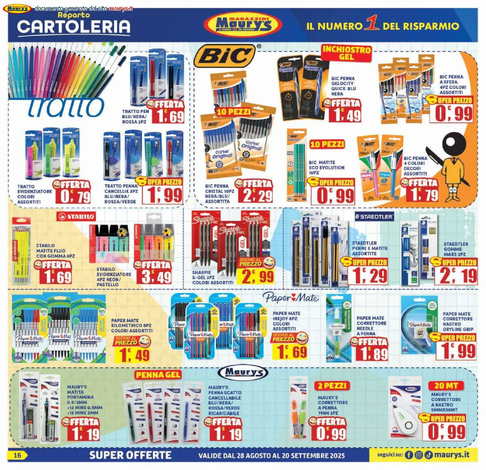 Volantino da 1 settembre a 20 settembre di 2025 - Pagina del volantino 16