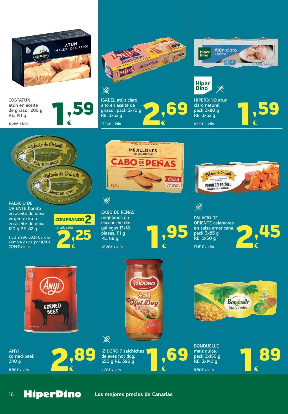 Catálogo de HiperDino Sales 9 de abril al 22 de abril 2026 - Página 16