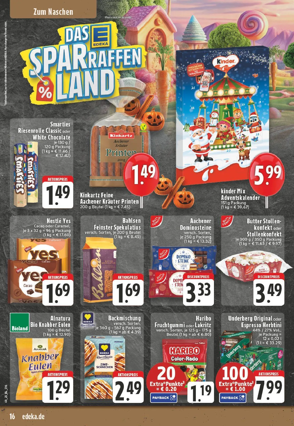 Edeka Prospekte von 25. Oktober bis 1. November 2025 - Prospekt seite 16