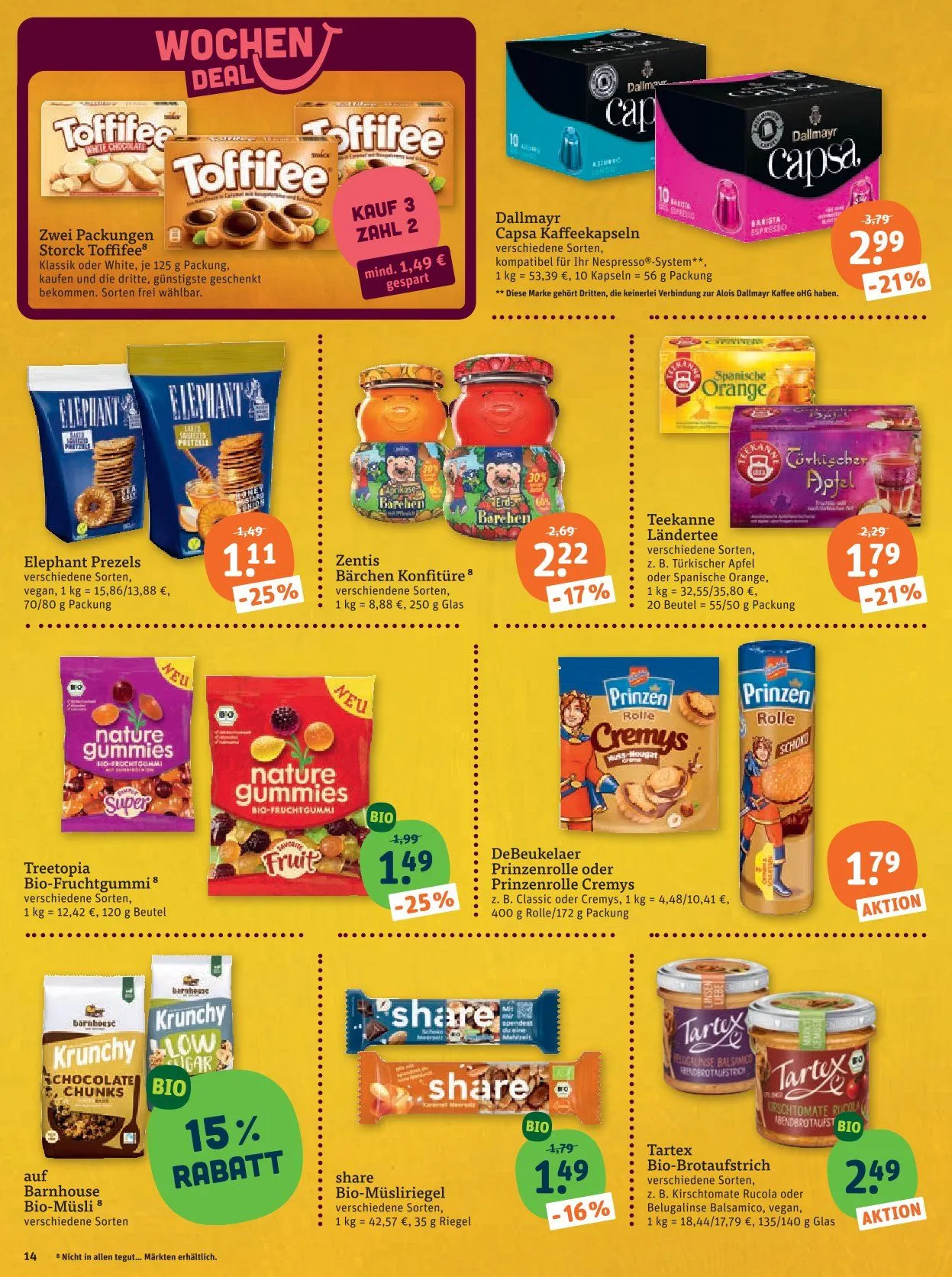  tegut... Prospekte  von 20. März bis 21. März 2026 - Prospekt seite 16