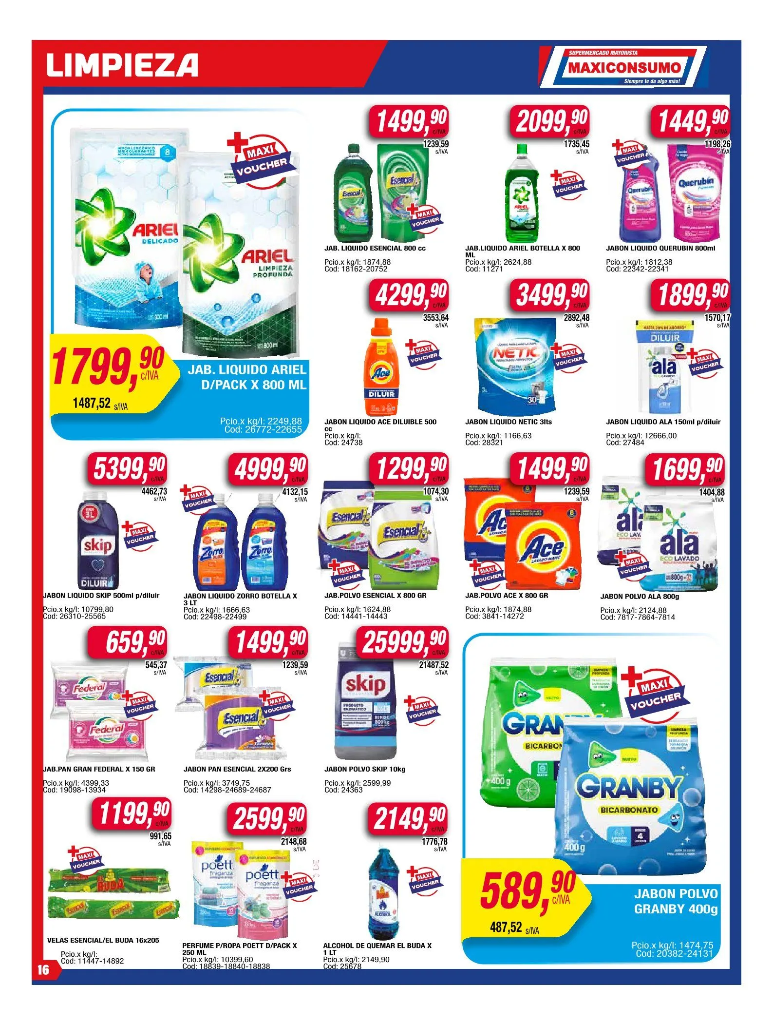 Ofertas de Maxiconsumo Ofertas 5 de mayo al 11 de mayo 2025 - Página 16 del catálogo