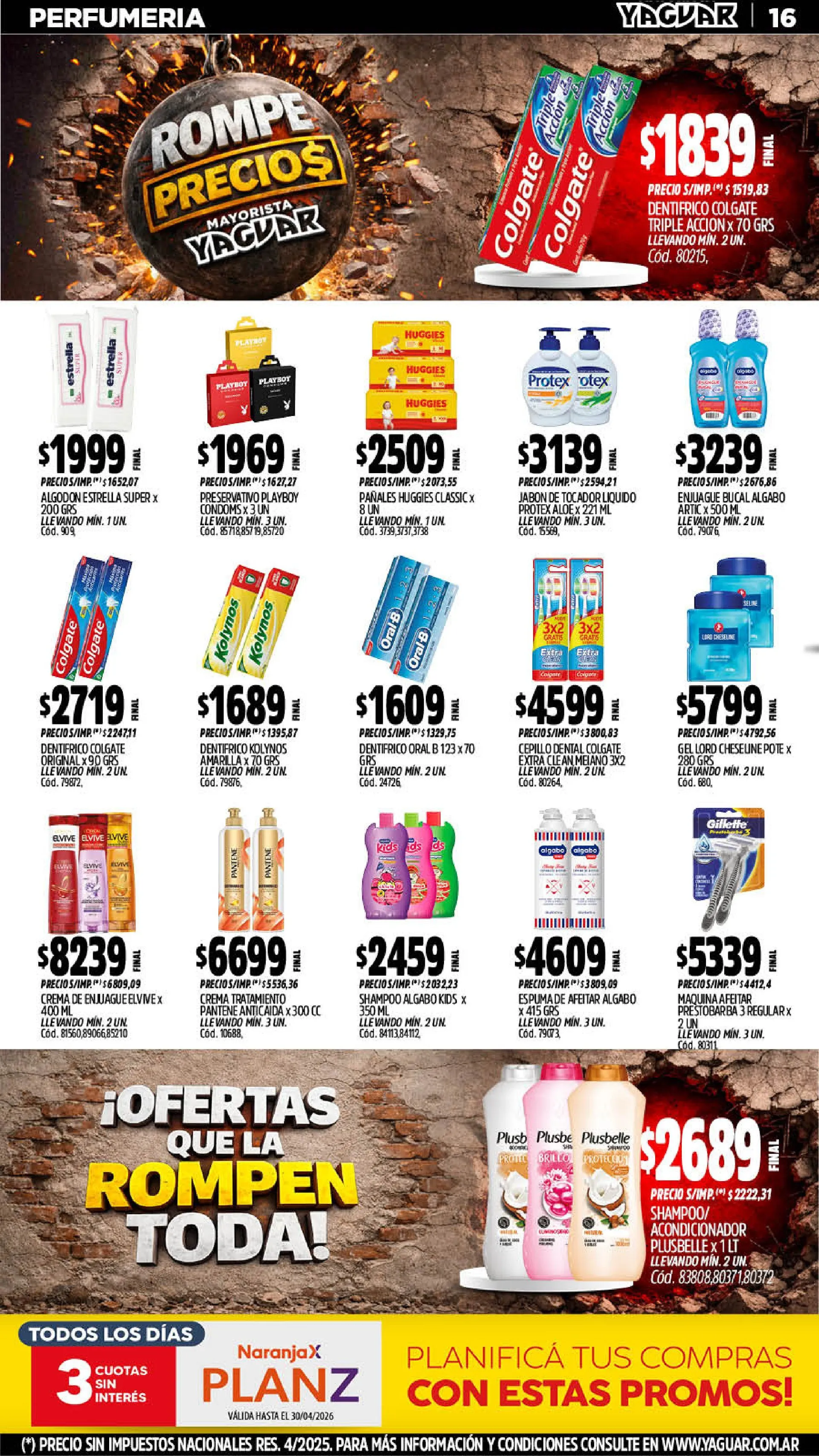 Ofertas de  Yaguar Ofertas 20 de abril al 25 de abril 2026 - Página 16 del catálogo