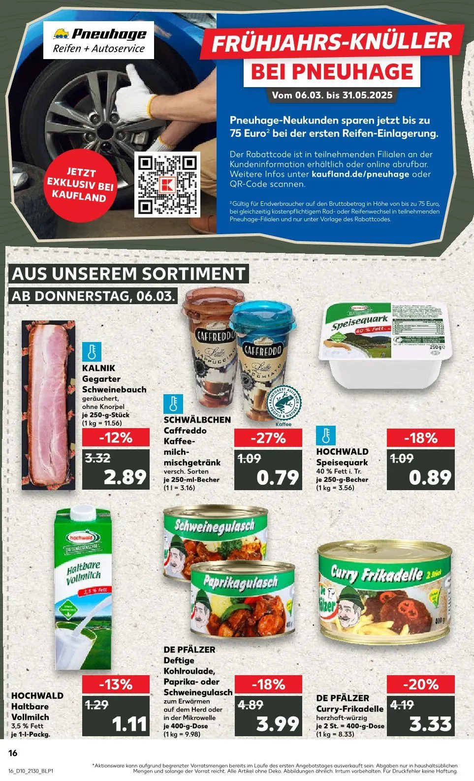 Kaufland Prospekt von 6. März bis 12. März 2025 - Prospekt seite 16