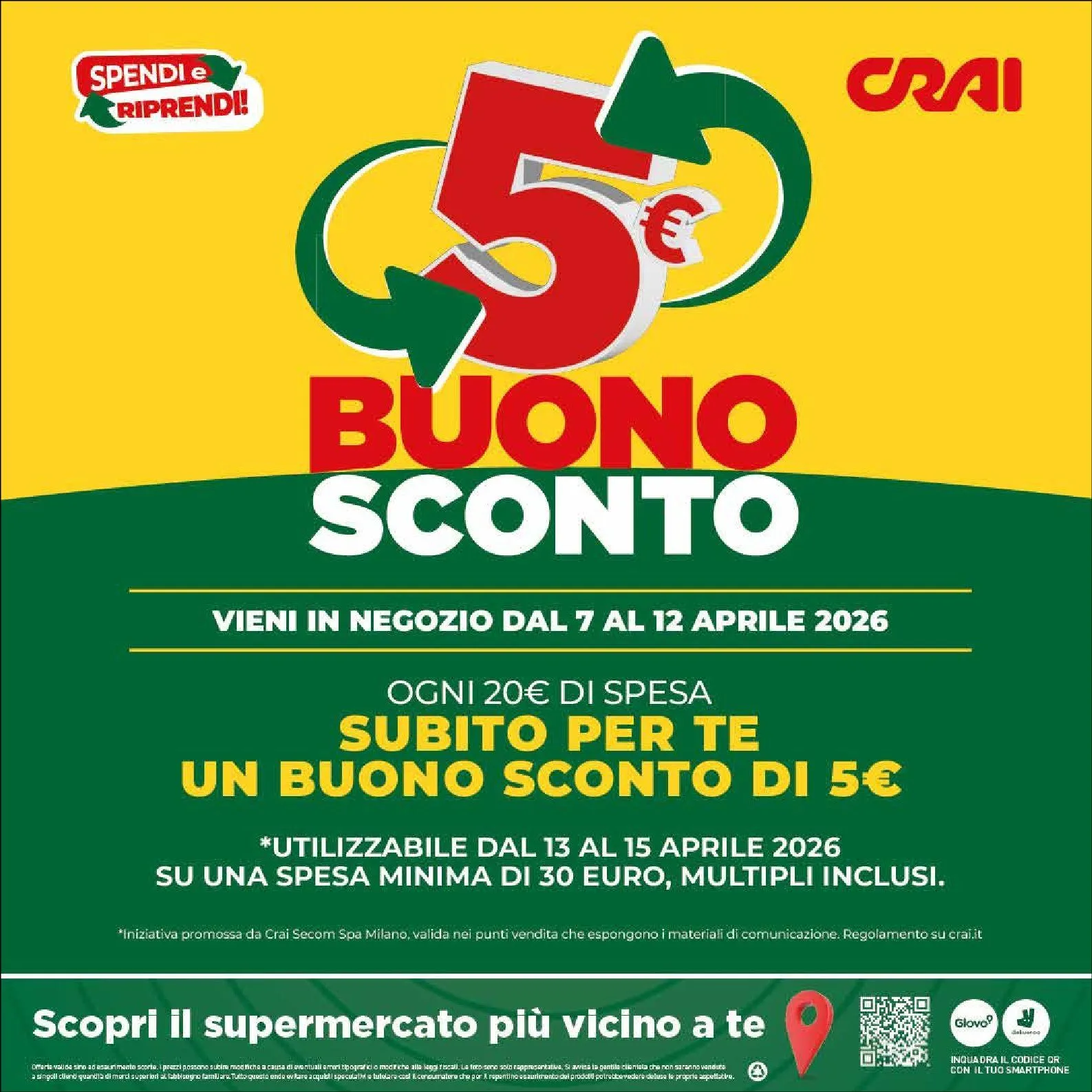 Volantini Crai da 7 aprile a 12 aprile di 2026 - Pagina del volantino 16