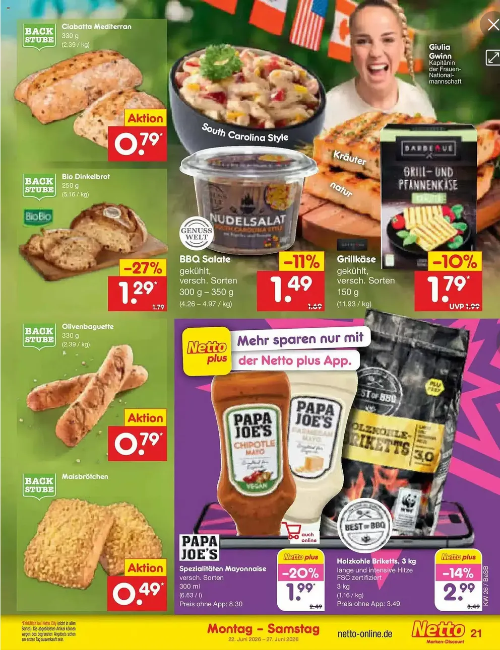 Netto Marken-Discount Folders van 22 juni tot 27 juni 2026 - Folder pagina 16