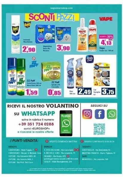 Volantini EUROSHOP Monopoli da 17 giugno a 29 giugno di 2025 - Pagina del volantino 15