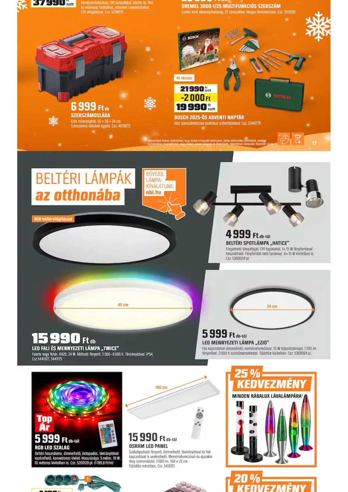 Katalógus OBI december 2.-tól december 23.-ig 2025. - Oldal 16