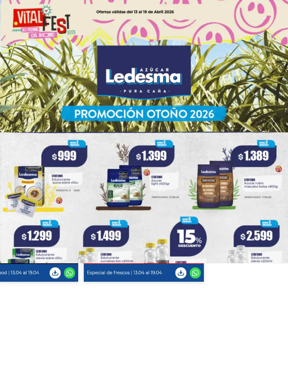 Ofertas de Ofertas Vital  13 de abril al 19 de abril 2026 - Página 24 del catálogo