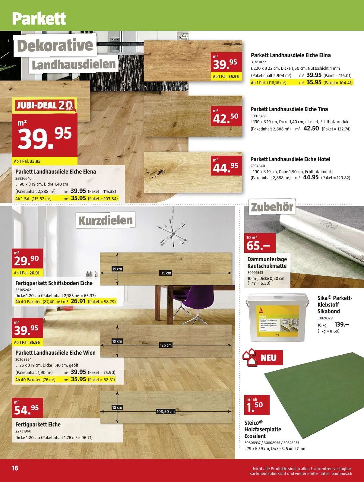  Bauhaus Prospekte von 29. Juni bis 26. Juli 2026 - Prospekt seite 16