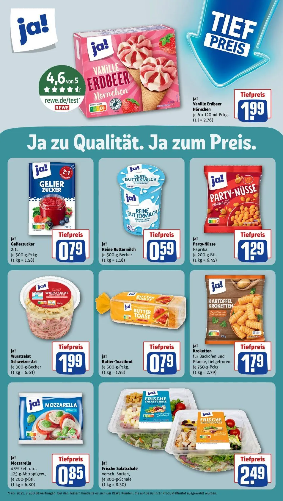 REWE Prospekt von 19. Mai bis 25. Mai 2025 - Prospekt seite 16