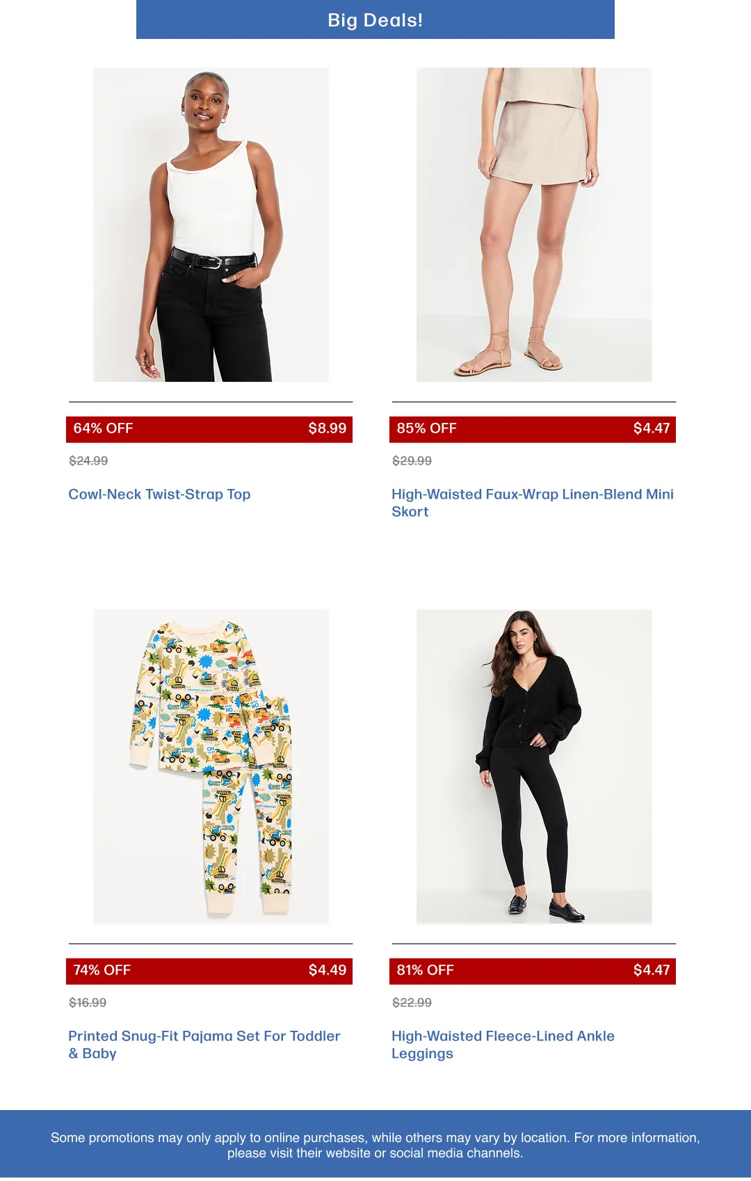 Weekly ad Old Navy Sales from April 6 to April 26 2026 - Page 16