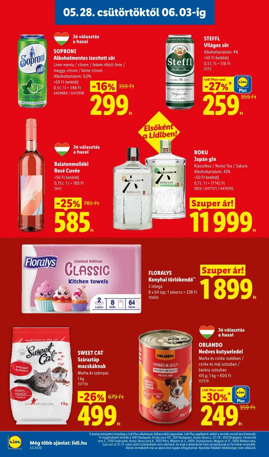 Katalógus  Lidl legfrissebb  május 28.-tól június 3.-ig 2026. - Oldal 16
