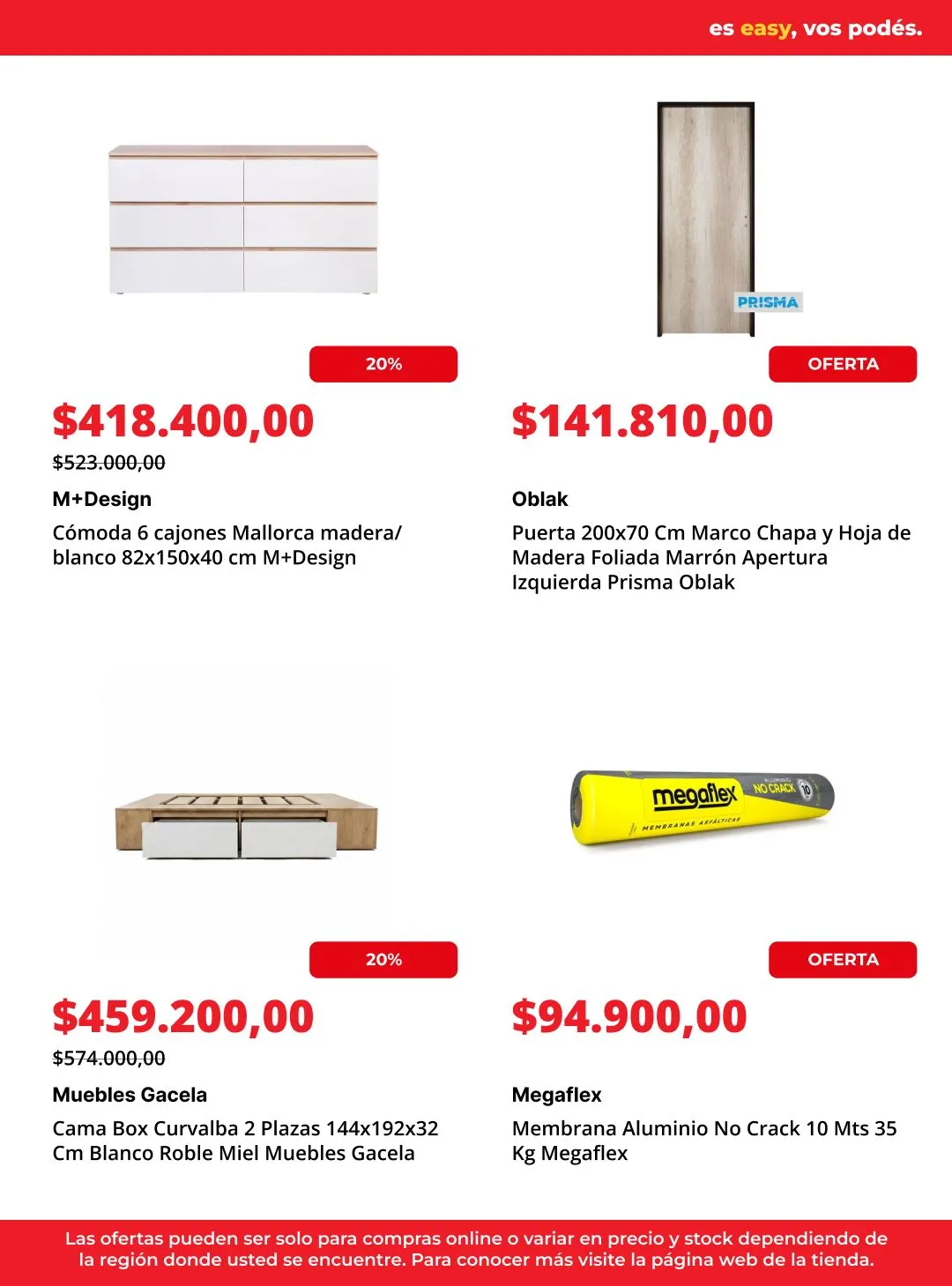 Ofertas de  Easy Ofertas 23 de junio al 7 de julio 2026 - Página 15 del catálogo