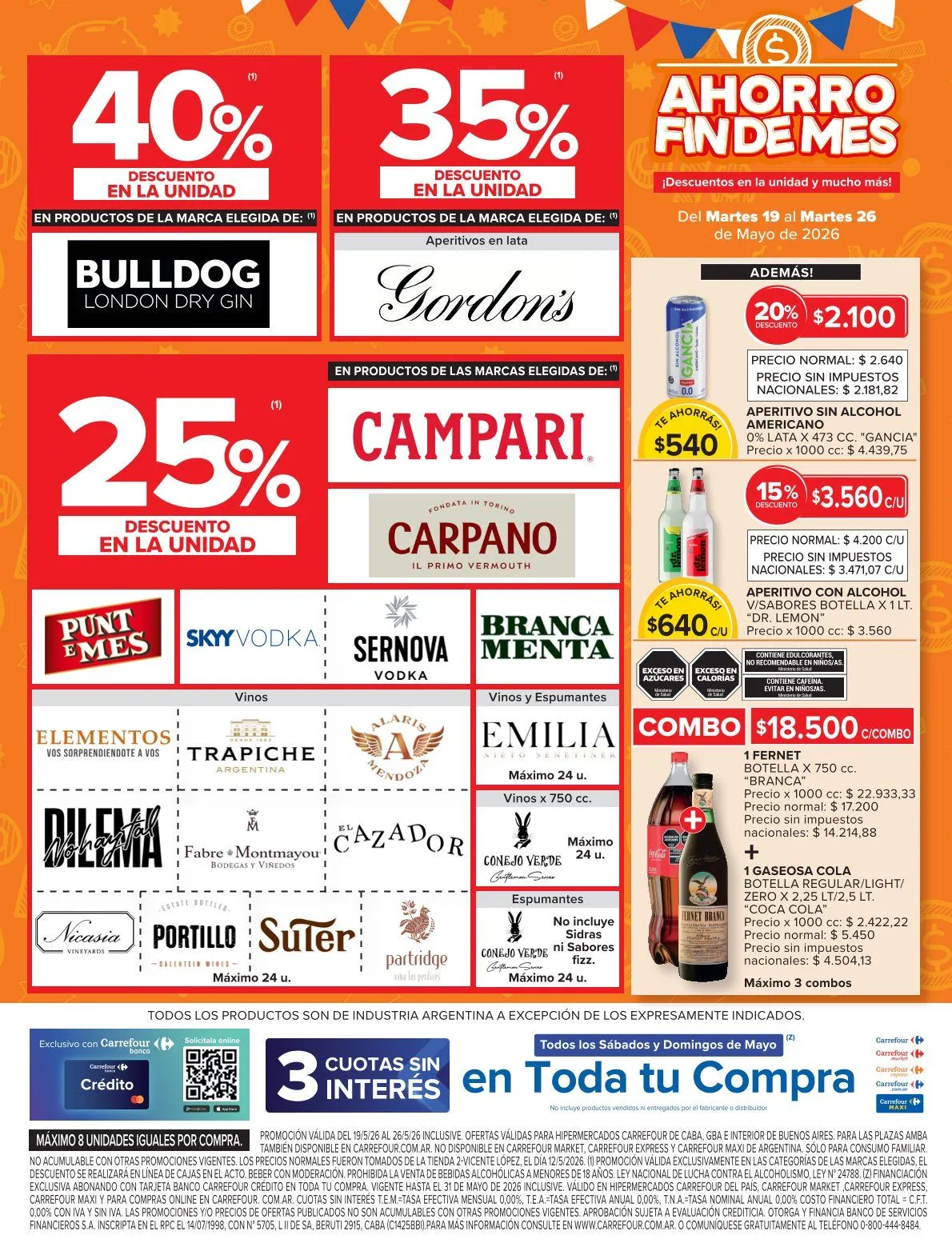 Ofertas de  Ofertas Carrefour  19 de mayo al 26 de mayo 2026 - Página 16 del catálogo