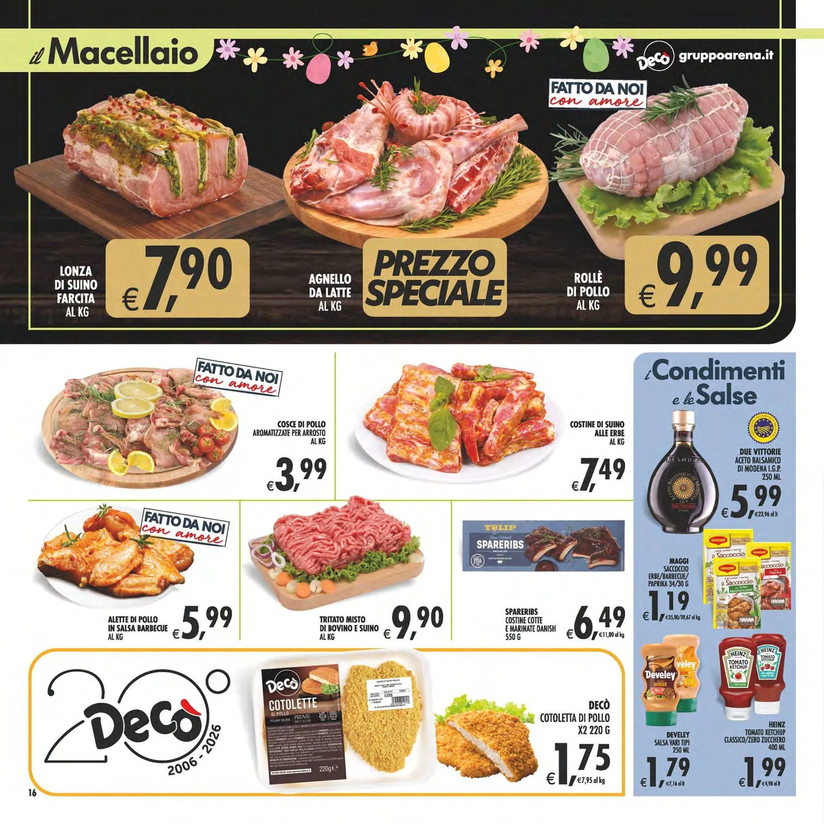 Volantini Deco Supermercati da 27 marzo a 7 aprile di 2026 - Pagina del volantino 16