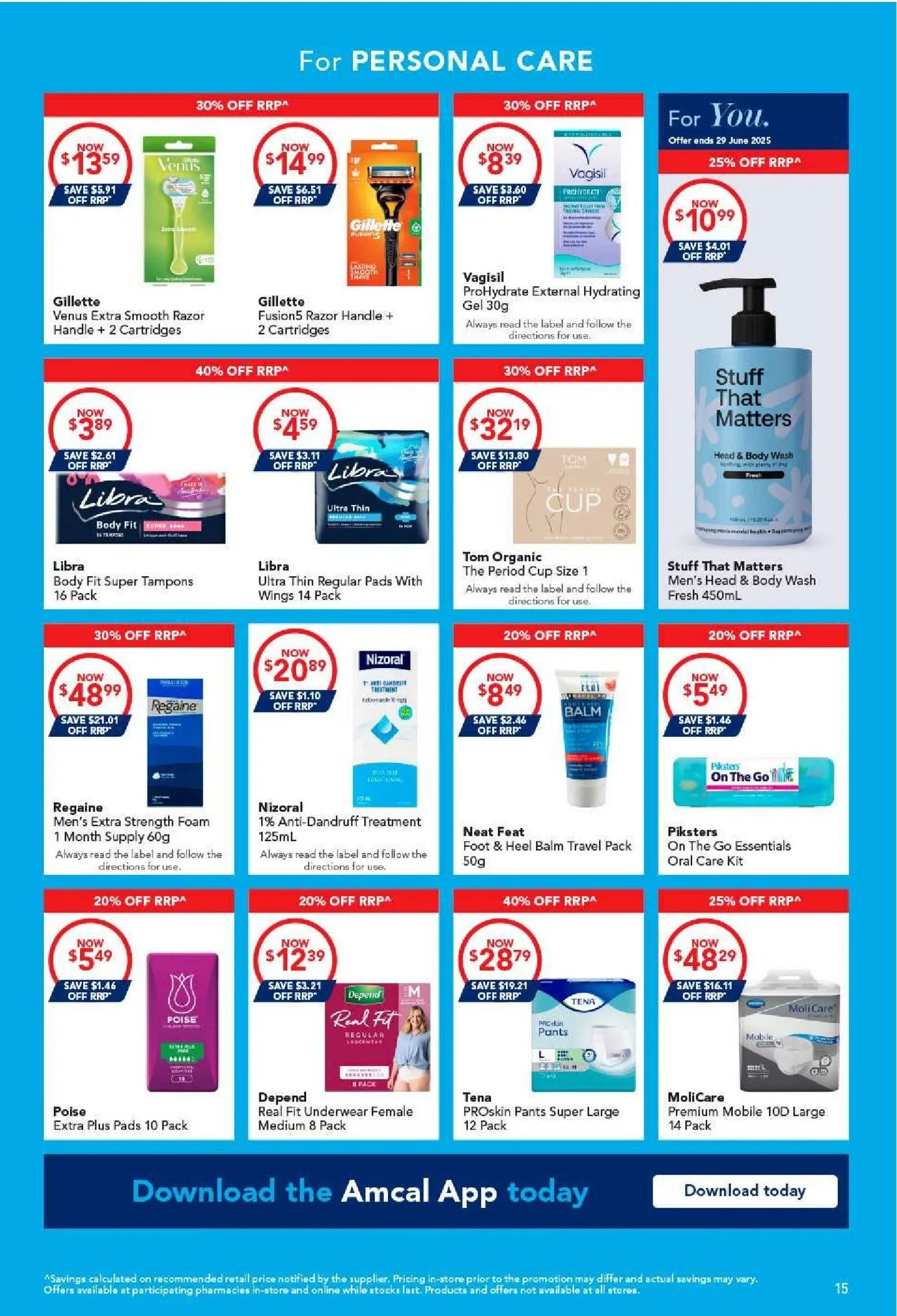 Amcal Deals - Catalogue valid from 5 June to 18 June 2025 - page 15