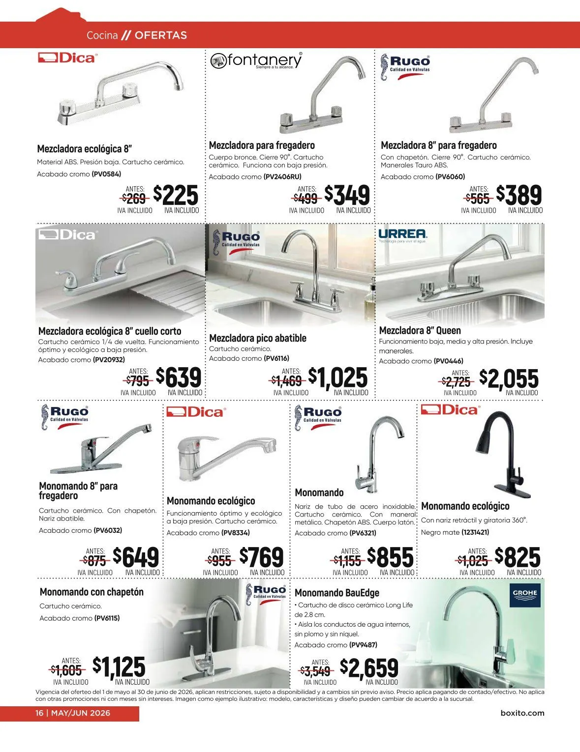 Catálogo de Ofertas 1 de mayo al 30 de junio 2026 - Pagina 16