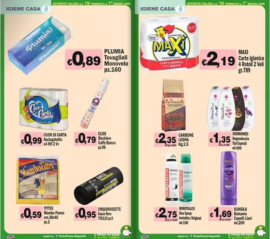 Volantini Primo Prezzo da 19 febbraio a 1 marzo di 2026 - Pagina del volantino 16