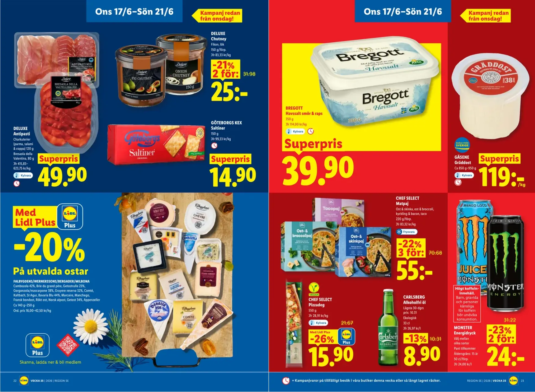 Senaste Lidl erbjudanden från 15 juni till 21 juni 2026 - Reklamblad sidor 16