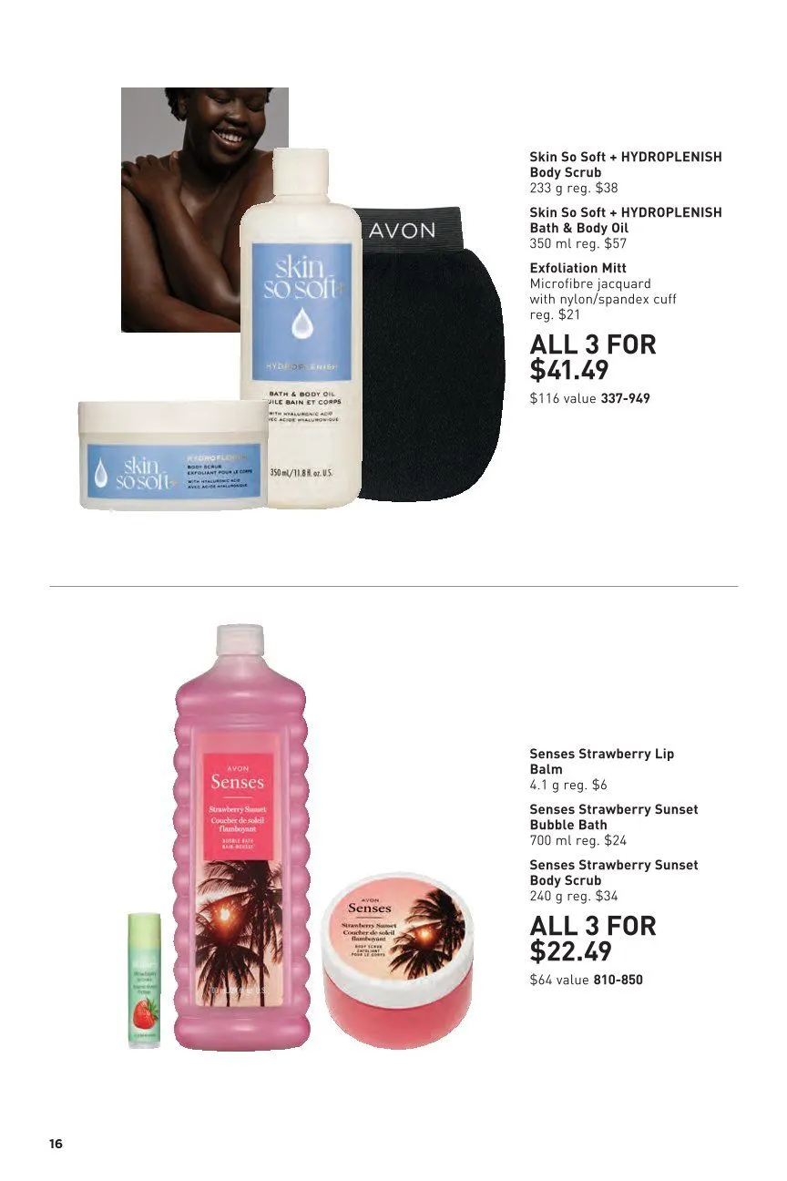 Avon Sales from April 22 to May 4 2026 - flyer page 16